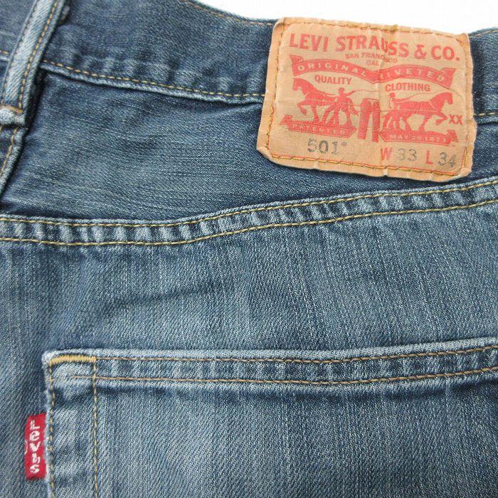 501 W33/古着 リーバイス Levis 501 ショート パンツ ショーツ メンズ