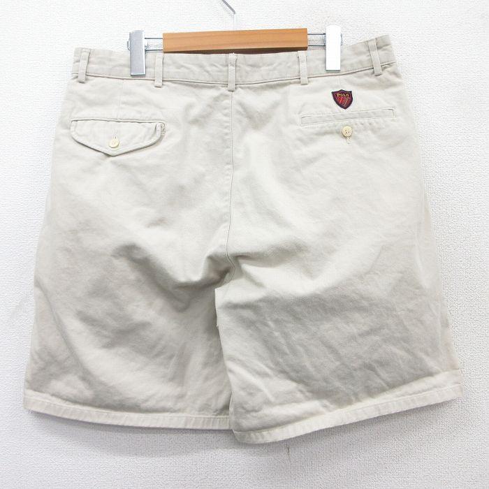 90s Ralph Lauren ラルフローレン ポロチノ ショーツ W35 POLO RALPH LAUREN（ポロ・ラルフローレン） W35/古着 ラルフローレン