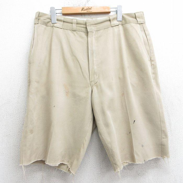 Dickies W36/古着 ディッキーズ ショート ワーク パンツ メンズ Dickies W36/古着 ディッキーズ ショート ワーク パンツ メンズ