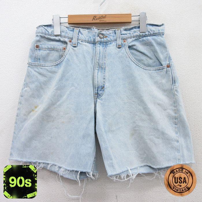 Levi's（リーバイス） W33/古着 Levis 560 ショート パンツ ショーツ
