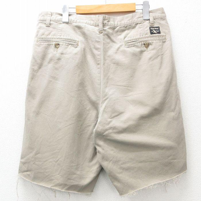 Eddie Bauer（エディーバウアー） W36/古着 ショート チノ パンツ