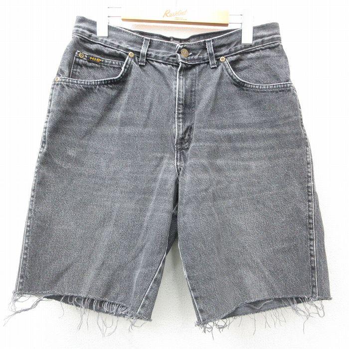 W32/古着 HIS ショート パンツ ショーツ メンズ 90s ヒゲ