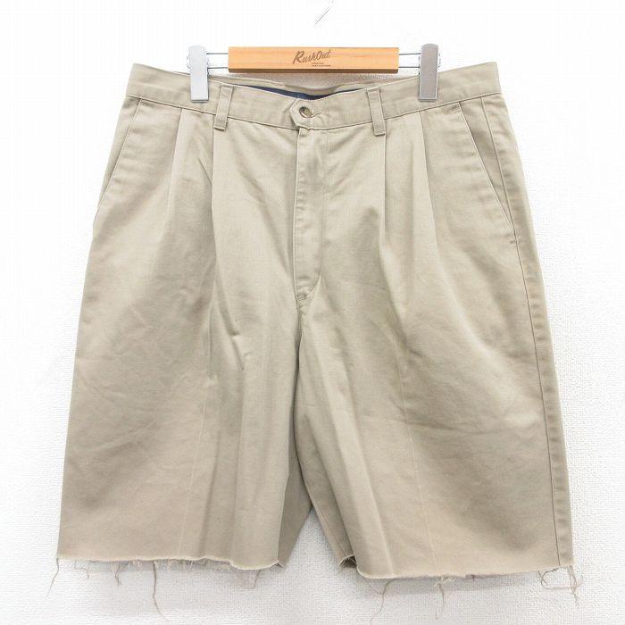 W36/古着 ドッカーズ ショート パンツ ショーツ メンズ 90s コットン