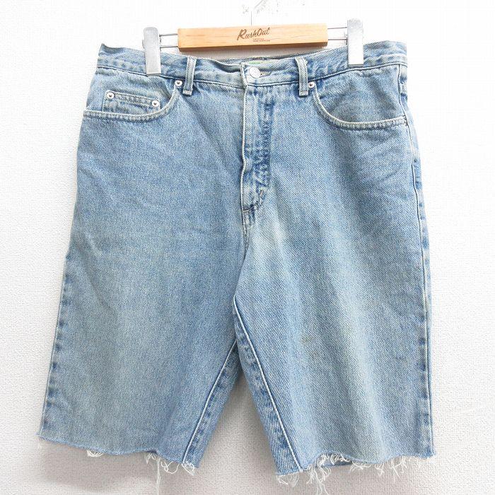 【値下げ交渉可】濃紺EVISUデニムショーツW36 値下げ交渉可】濃紺EVISUデニムショーツW36