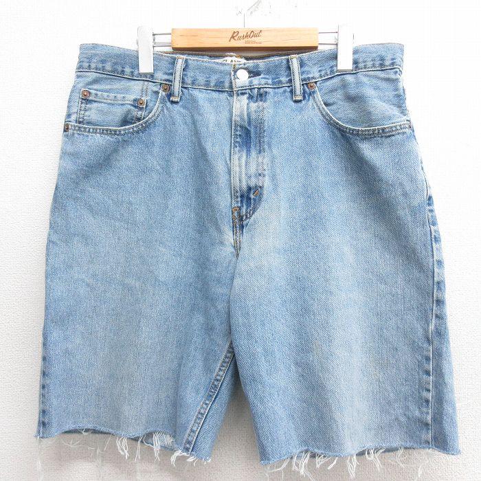 ヴィンテージ Levi's スリット ショートパンツ リーバイス フリンジ 古着 リーバイス 半ズボン ハーフパンツ ショートパンツ │ヴィテージ古着屋