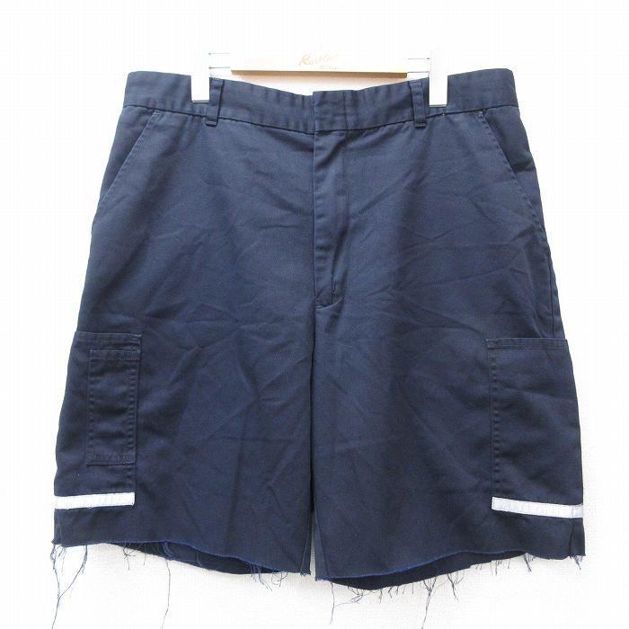 W35/古着 ショート カーゴ パンツ ショーツ メンズ フェデックス FedEx