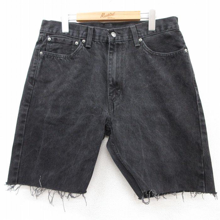 ヴィンテージ Levi's スリット ショートパンツ リーバイス フリンジ 古着 Levi's（リーバイス） W36/古着 Levis 505 ショート パンツ ショーツ