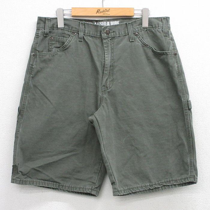Dickies（ディッキーズ） W34/古着 ショート ペインター パンツ