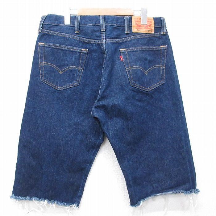 リーバイス 55501 501XX デニム ハーフパンツ 日本製 LVC W34 Levi's（リーバイス） W35/古着 Levis 501 ハーフ パンツ ショーツ