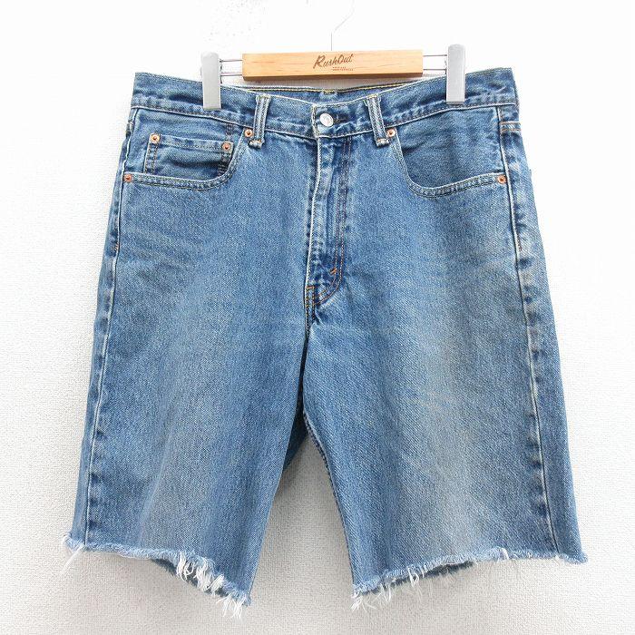 Levi's（リーバイス） W33/古着 Levis 550 ショート パンツ ショーツ