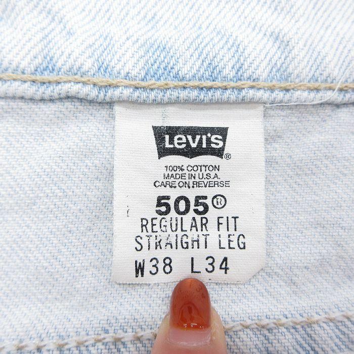 Levi's（リーバイス） W38/古着 Levis 505 ショート パンツ ショーツ