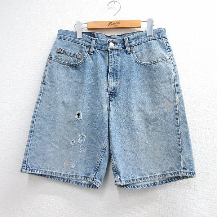 リーバイス levis 550 ハーフパンツ ショートパンツ W34 古着 Levi's（リーバイス） W34/古着 Levis 550 ショート パンツ ショーツ