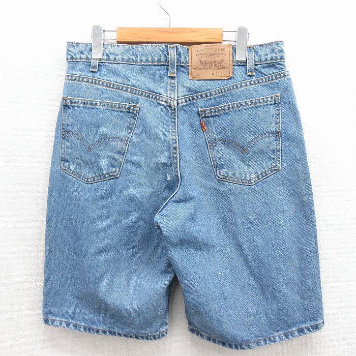 90s アメリカ製 リーバイス550 Levi's550 ショートパンツ Levi's（リーバイス） W32/古着 Levis 550 ショート パンツ ショーツ