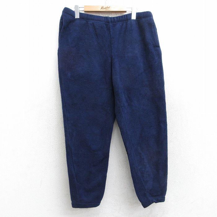 patagonia（パタゴニア） W37/古着 フリース パンツ メンズ 90s 無地