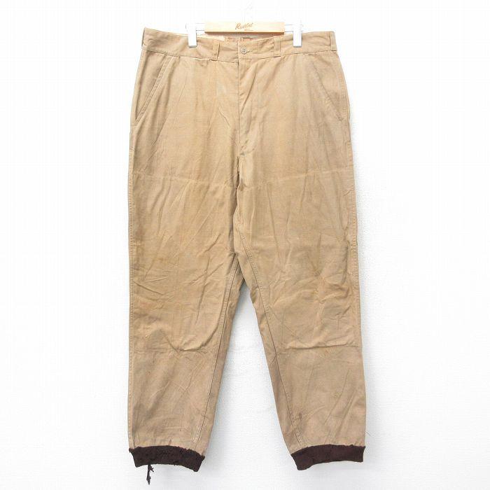30%OFF】W39/古着 ビンテージ ハンティング パンツ メンズ 50s 