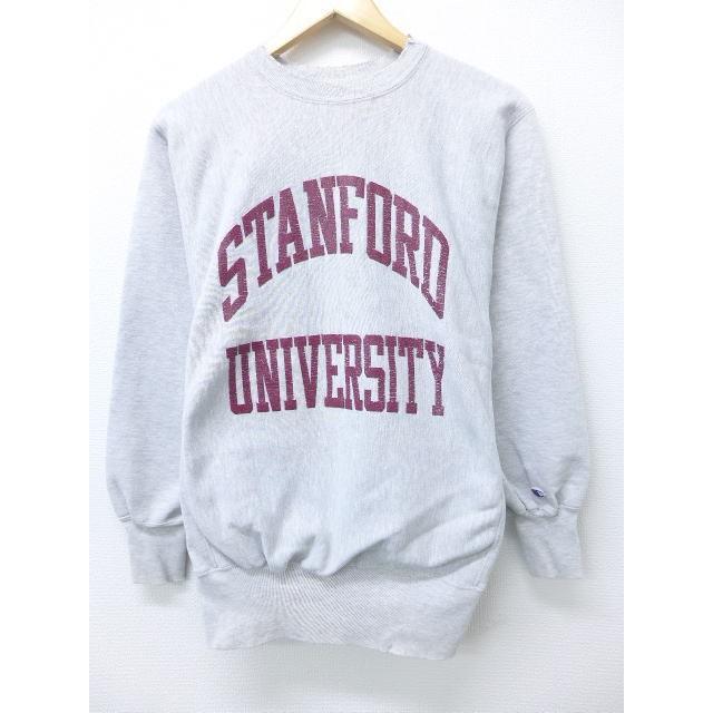 M/古着 Champion チャンピオン リバースウィーブ スタンフォード大学 カレッジ グレー 霜降り 19jun07 中古 メンズ 長袖 スウェット スエット トレーナー トップ :rw19042093:古着屋RUSHOUT - 通販 - Yahoo!ショッピング M/古着 Champion チャンピオン リバースウィーブ スタンフォード大学 カレッジ グレー 霜降り 19jun07 中古 メンズ 長袖 スウェット スエット トレーナー トップ :rw19042093:古着屋RUSHOUT - 通販 - Yahoo!ショッピング