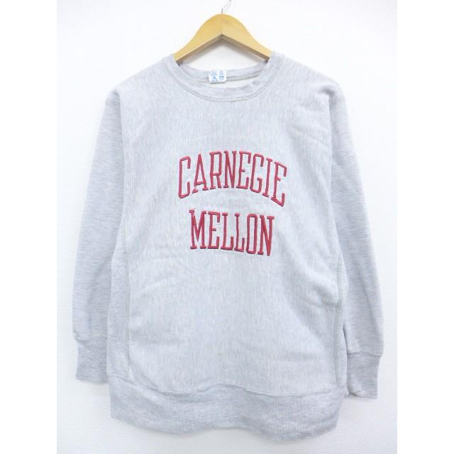 Champion M/古着 長袖 ブランド チャンピオン リバースウィーブ 