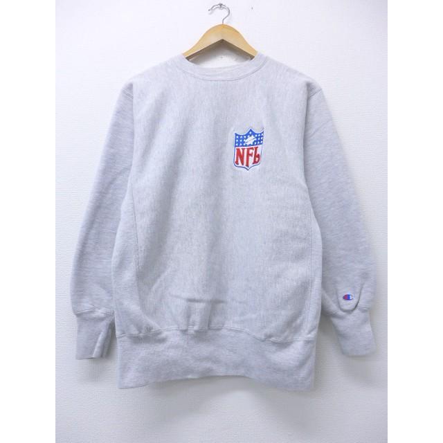 M/古着 長袖 ブランド Champion チャンピオン リバースウィーブ NFL 