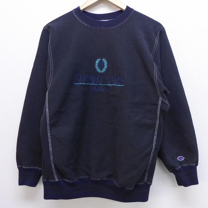 Champion M/古着 長袖 チャンピオン リバースウィーブ 90s BOOT 