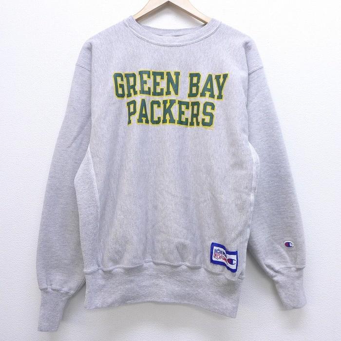 Champion L/古着 長袖 チャンピオン リバースウィーブ 90s NFL 