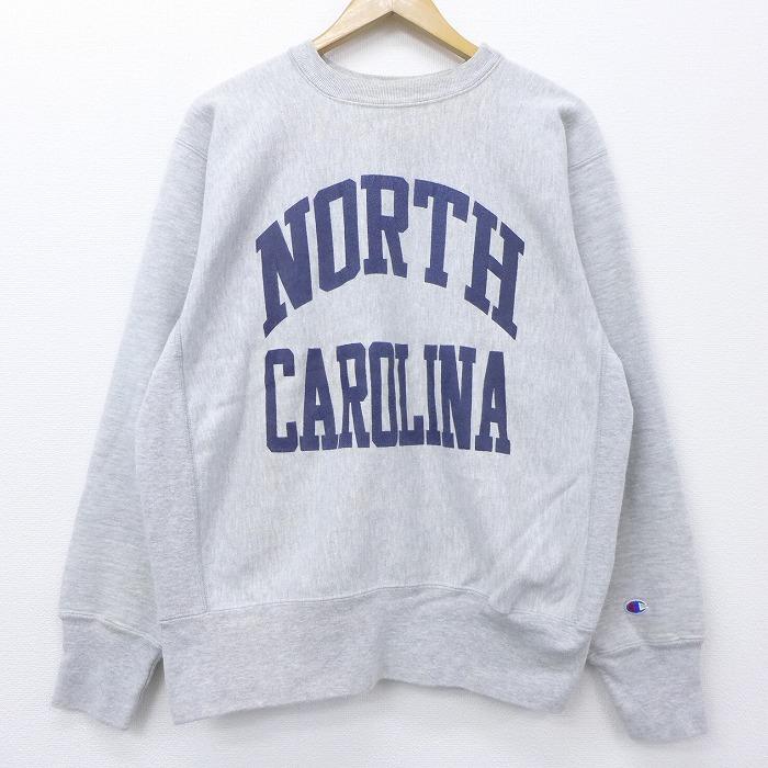 Champion XL/古着 長袖 チャンピオン リバースウィーブ 80s 