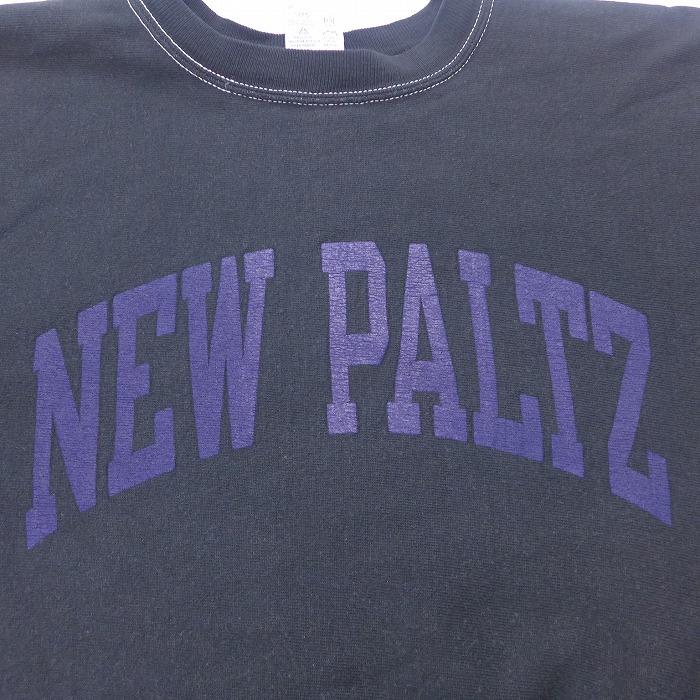 L/古着 長袖 Champion チャンピオン リバースウィーブ 90s NEW PALTZ 