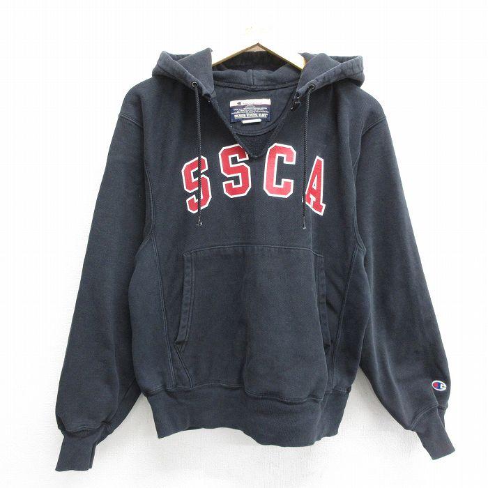 Champion L/古着 長袖 チャンピオン リバースウィーブ メンズ 00s SSCA 