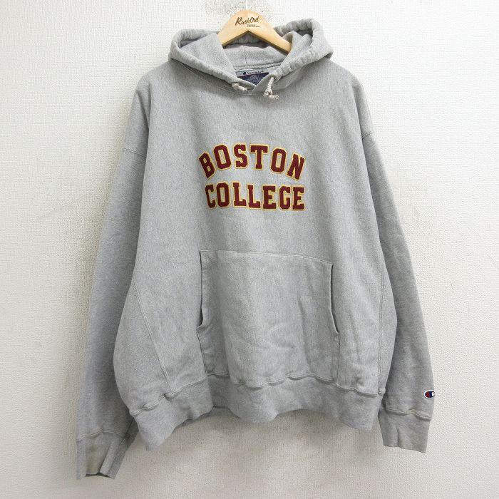 XL/古着 長袖 チャンピオン Champion リバースウィーブ パーカー  