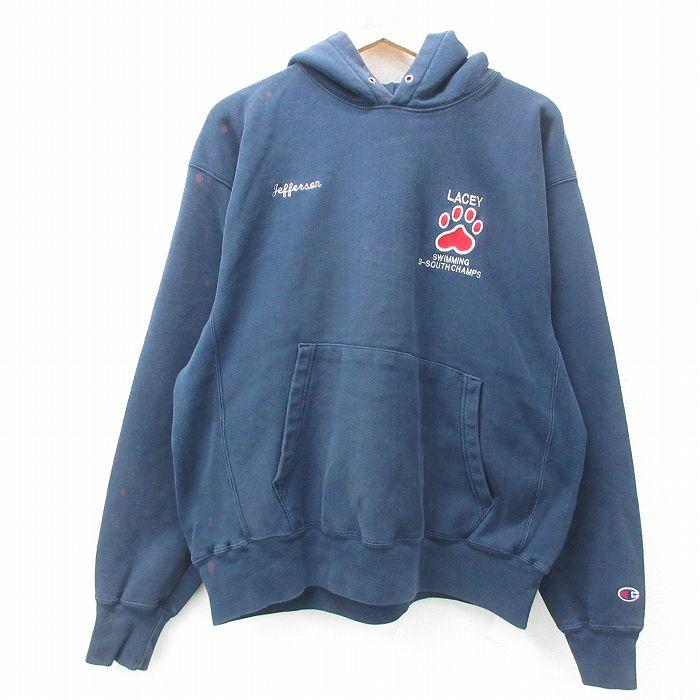 Champion（チャンピオン） XL/古着 長袖 リバースウィーブ