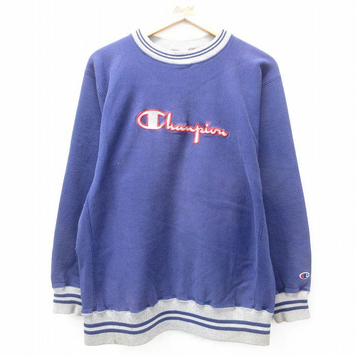 Champion L/古着 長袖 チャンピオン リバースウィーブ メンズ 90s  
