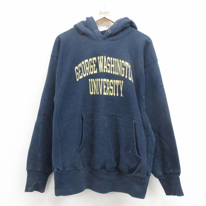 Champion（チャンピオン） XL/古着 長袖 リバースウィーブ パーカー