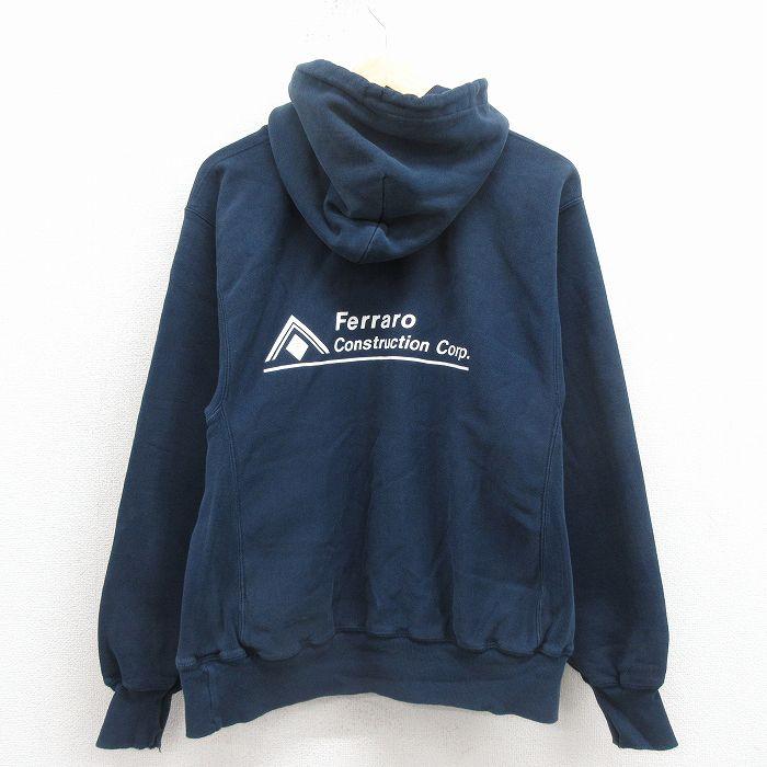 M/古着 長袖 チャンピオン Champion リバースウィーブ パーカー メンズ