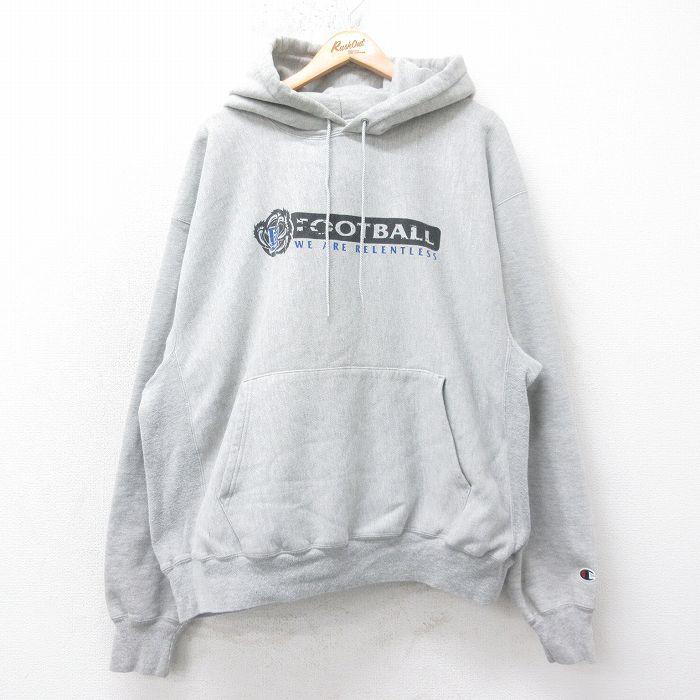 Champion（チャンピオン） XL/古着 長袖 リバースウィーブ パーカー