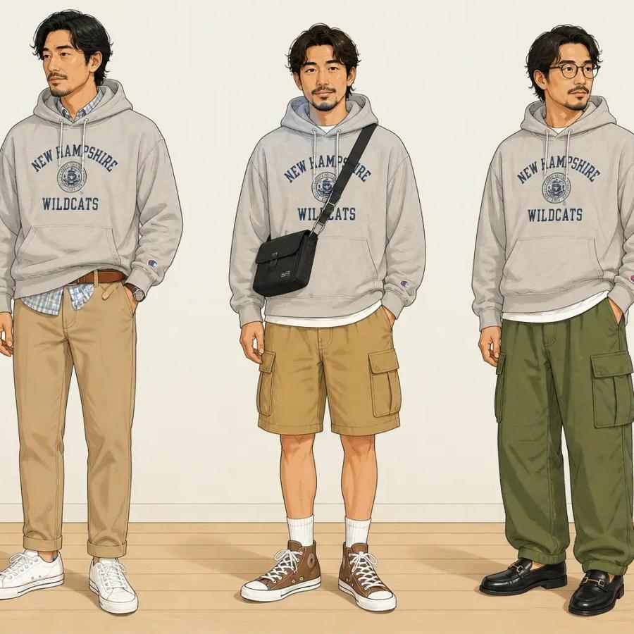 Champion（チャンピオン） XL/古着 長袖 リバースウィーブ パーカー