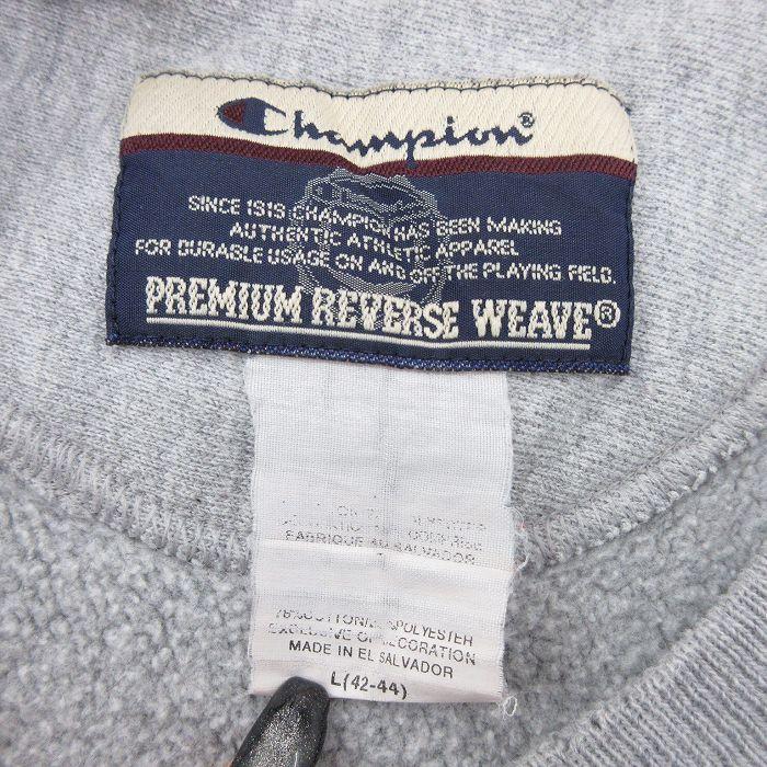 Champion（チャンピオン） XL/古着 長袖 リバースウィーブ メンズ 00