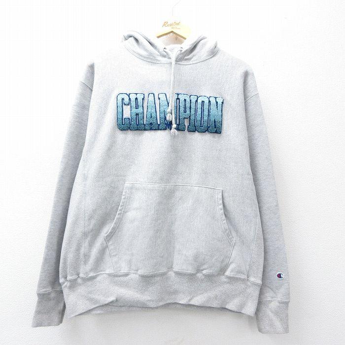 Champion（チャンピオン） XL/古着 長袖 リバースウィーブ パーカー