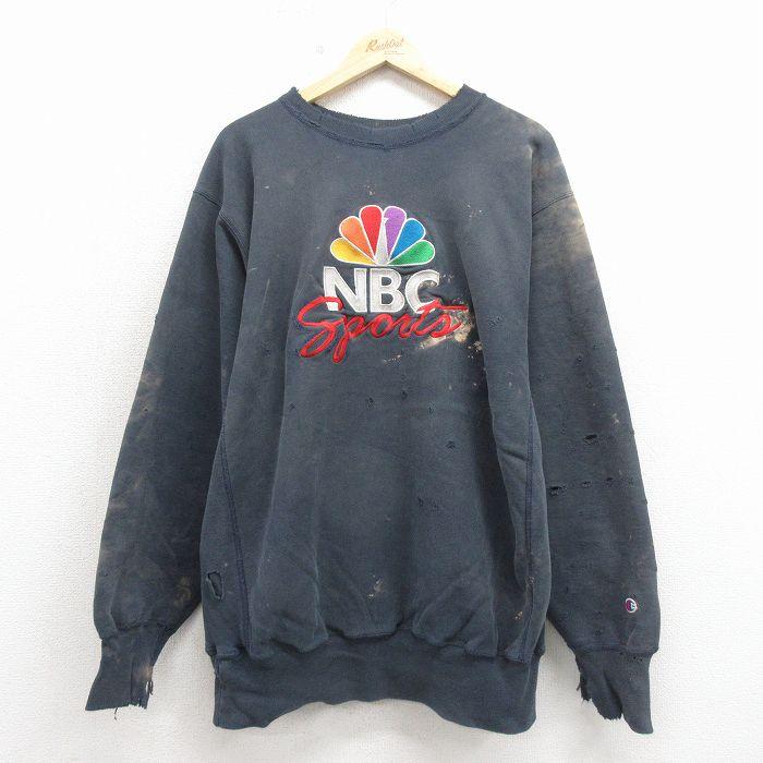 XL/古着 長袖 チャンピオン Champion リバースウィーブ メンズ 90年代