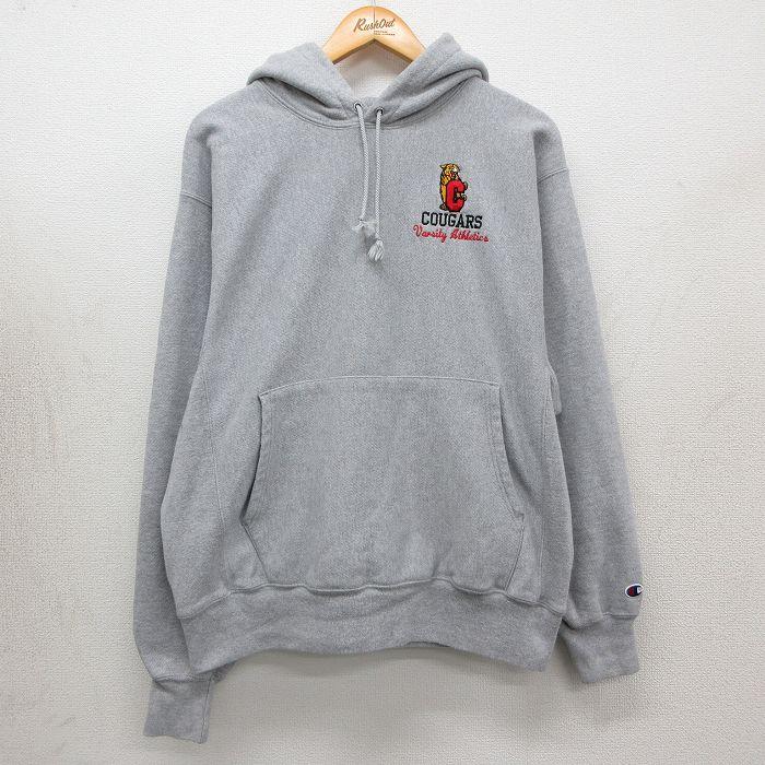 Champion（チャンピオン） L/古着 長袖 リバースウィーブ パーカー