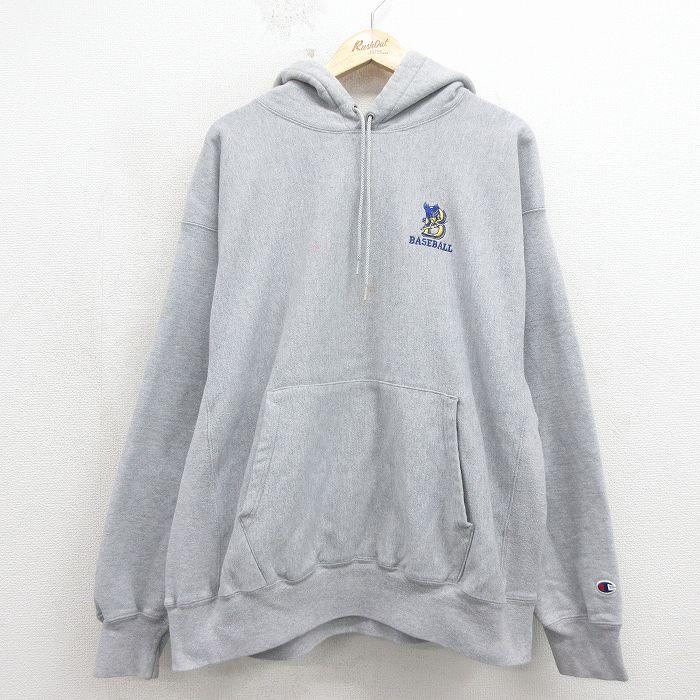 Champion（チャンピオン） XL/古着 長袖 リバースウィーブ パーカー