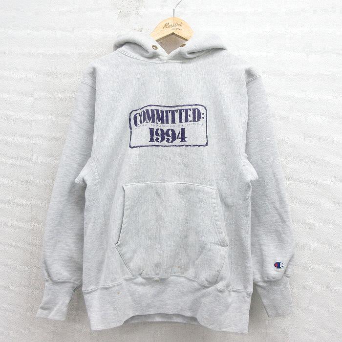 Champion（チャンピオン） M/古着 長袖 リバースウィーブ パーカー