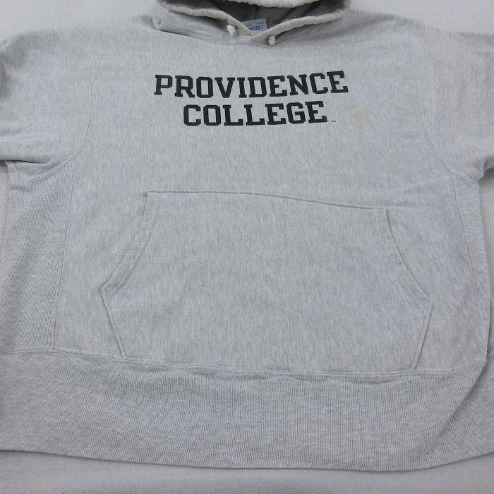 L/古着 長袖 チャンピオン Champion リバースウィーブ パーカー メンズ 00年代 00s PROVIDENCE カレッジ グレー 霜降り 26jun29 L/古着 長袖 チャンピオン Champion リバースウィーブ パーカー メンズ