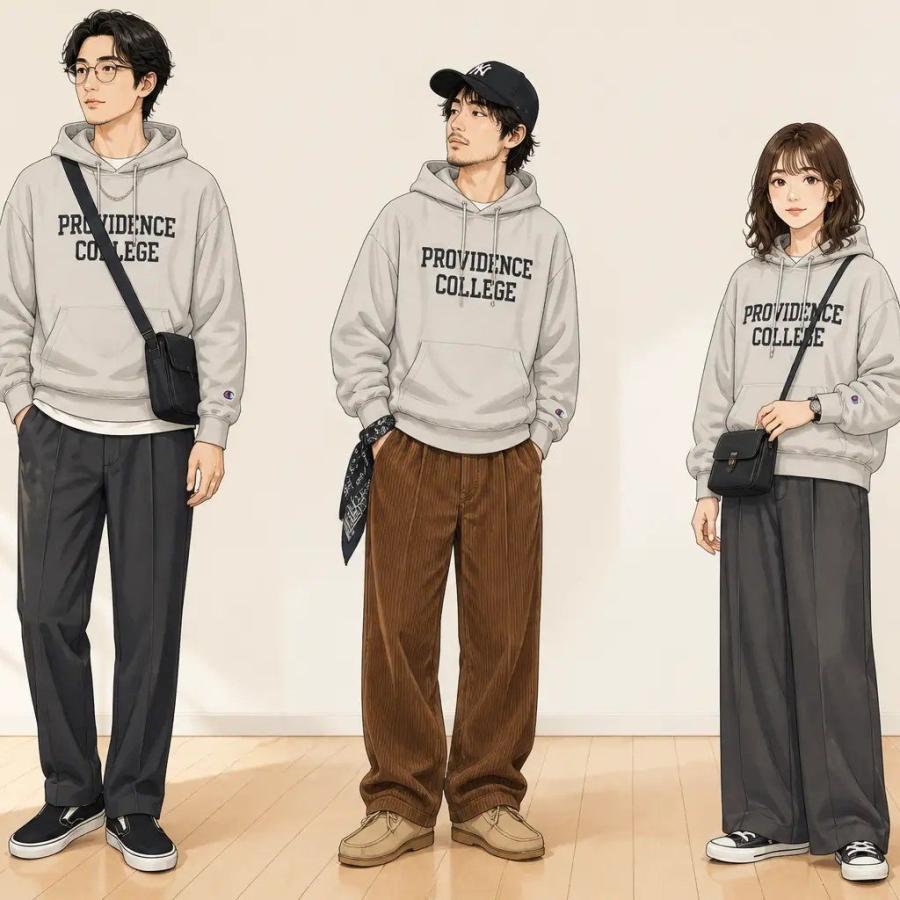 Providence L/古着 長袖 チャンピオン Champion リバースウィーブ
