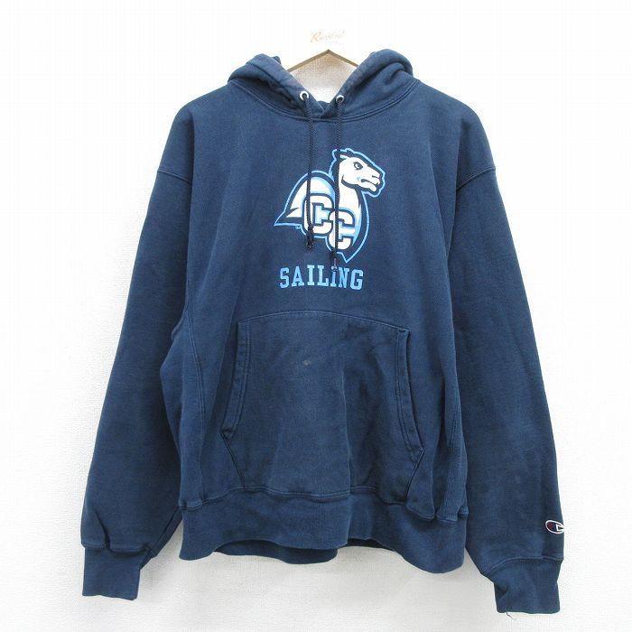 Champion（チャンピオン） L/古着 長袖 リバースウィーブ パーカー