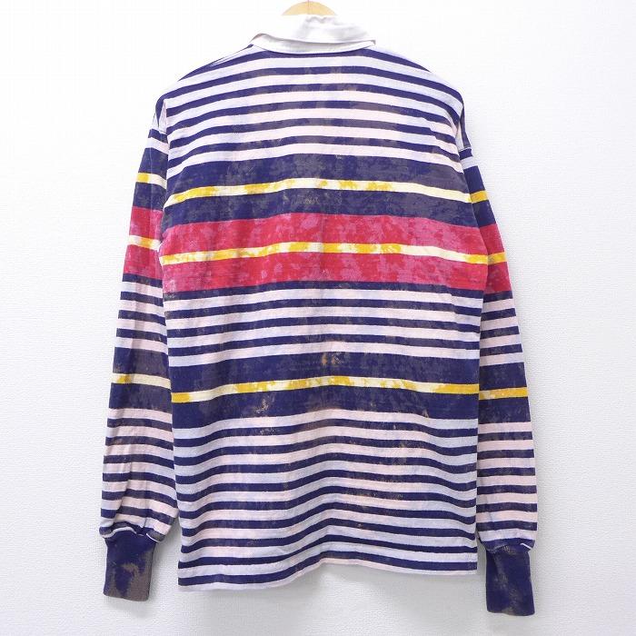 M/古着 長袖 ブランド ラガー シャツ 90s ランズエンド コットン 紺他 ネイビー ボーダー ブリーチ加工 20aug26 中古 メンズ トップス :shbd20071468:古着屋RUSHOUT - 通販 - Yahoo!ショッピング M/古着 長袖 ブランド ラガー シャツ 90s ランズエンド コットン 紺他 ネイビー ボーダー ブリーチ加工 20aug26 中古 メンズ トップス :shbd20071468:古着屋RUSHOUT - 通販 - Yahoo!ショッピング