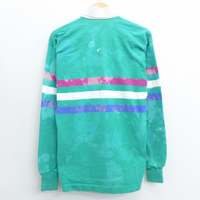 S/古着 長袖 ブランド ラガー シャツ 90s ランズエンド コットン 青緑 ブリーチ加工 20oct13 中古 メンズ トップス :shbd20090450:古着屋RUSHOUT - 通販 - Yahoo!ショッピング S/古着 長袖 ブランド ラガー シャツ 90s ランズエンド コットン 青緑 ブリーチ加工 20oct13 中古 メンズ トップス :shbd20090450:古着屋RUSHOUT - 通販 - Yahoo!ショッピング
