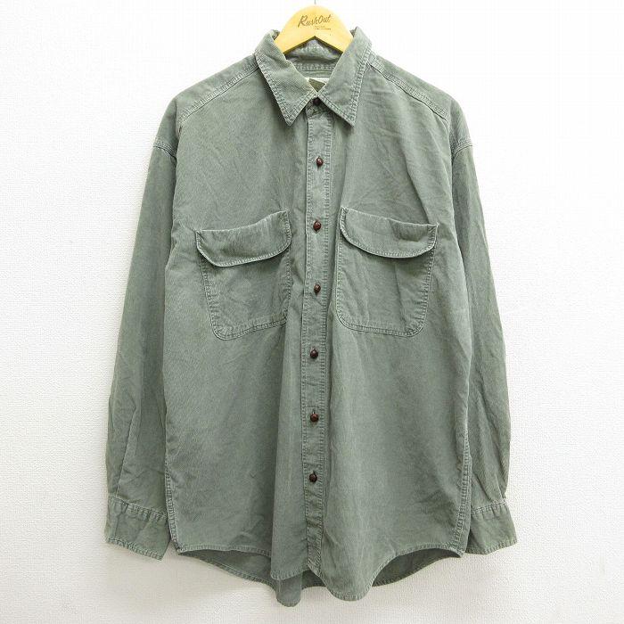 XL/古着 バナナリパブリック 長袖 ブランド シャツ メンズ 
