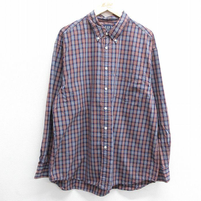 希少　00s 超オーバーサイズ　OLD GAP コットン　シャツ　XXL 秋　冬 Gap公式オンラインストア | 30th アニバーサリー オーバーサイズ