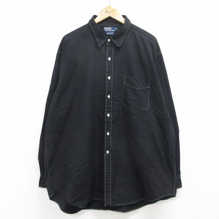 POLO RALPH LAUREN XL/古着 ラルフローレン 長袖 ブランド シャツ 