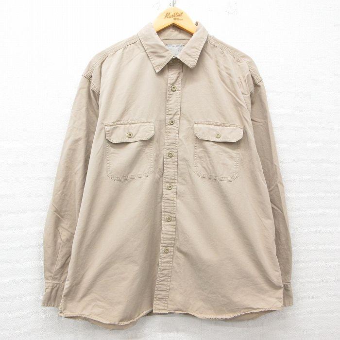 American Eagle（アメリカンイーグル） XL/古着 長袖 ブランド シャツ 