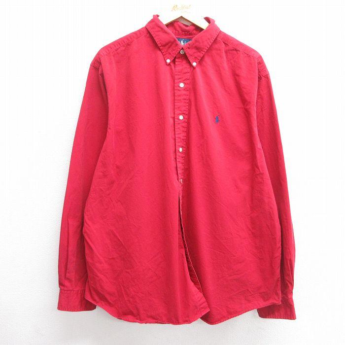 POLO RALPH LAUREN XL/古着 ラルフローレン 長袖 ブランド シャツ
